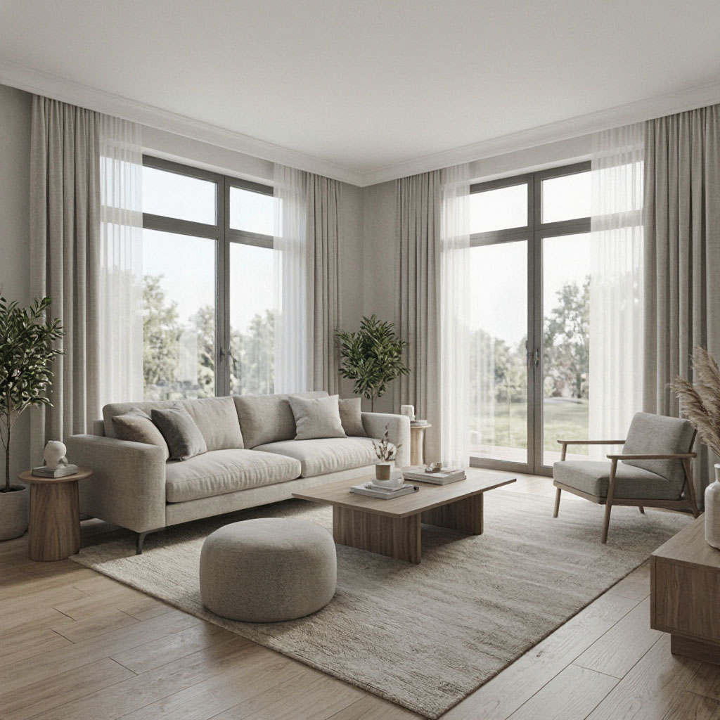 Interior detail of a professionally managed rental