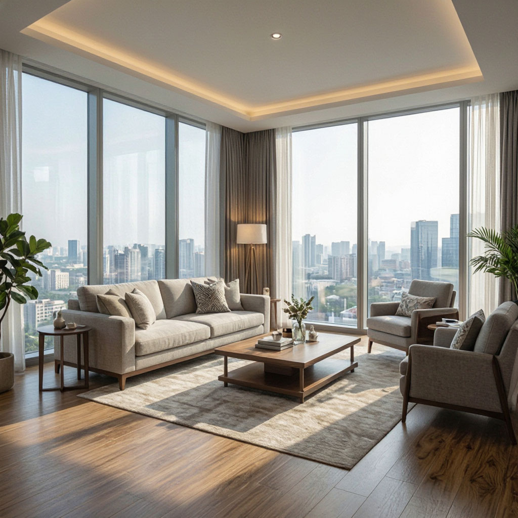 Professionally photographed listing interior