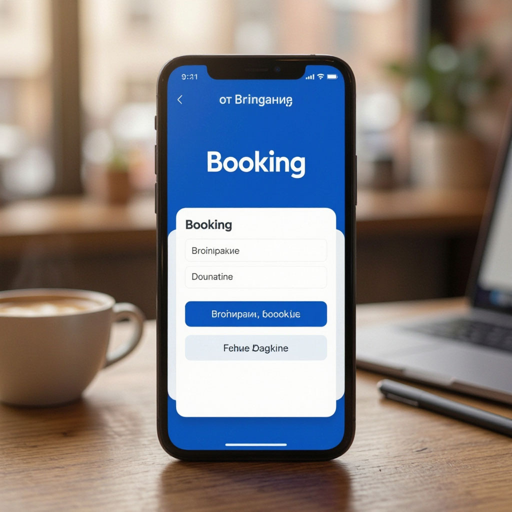 Booking confirmation on a guest's device